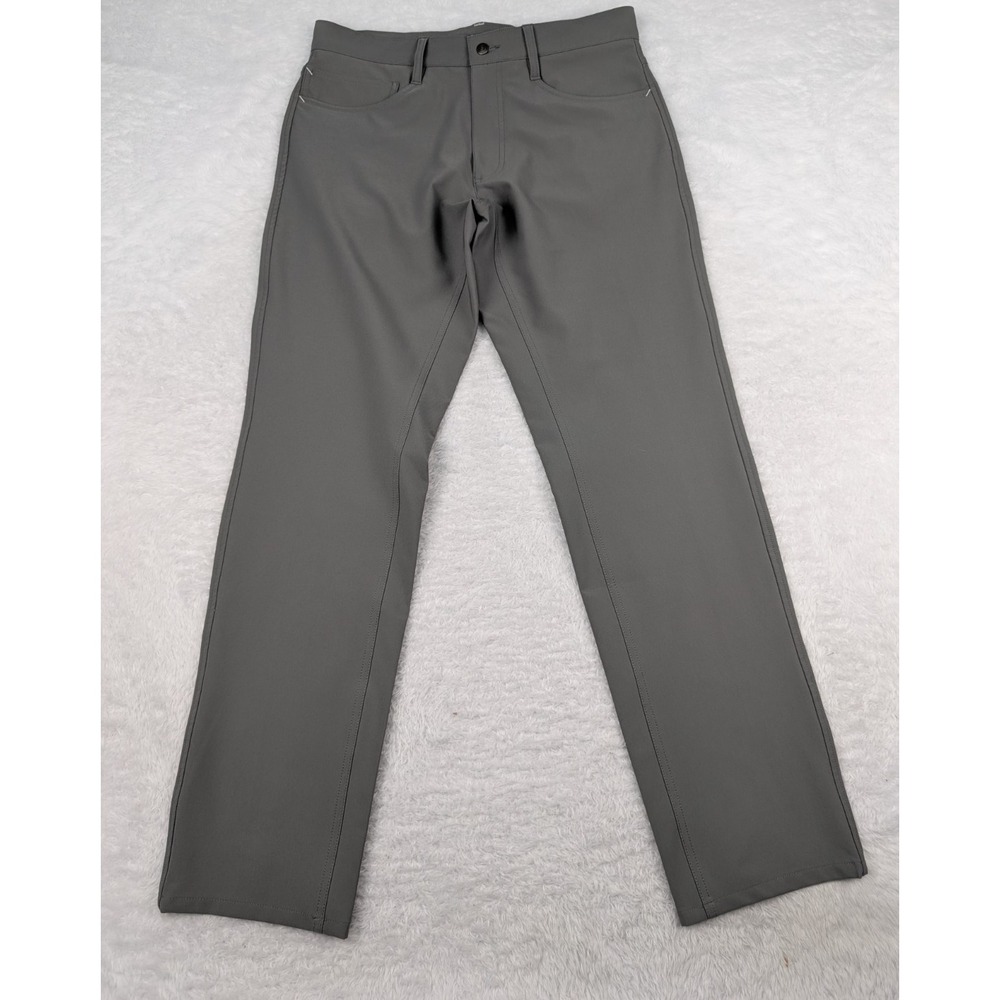 FootJoy Athletic Fit Golf Pants Men's 32x32 Grey Performance Stretch 5-Pocket